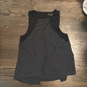 Beyond Yoga Women's Black and Gray Tank Top